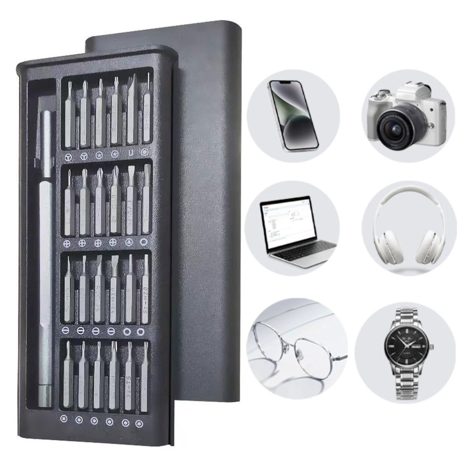 Kit de destornilladores de precisión 24 en 1