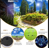 Luces Erizo X2 Solares para Jardín