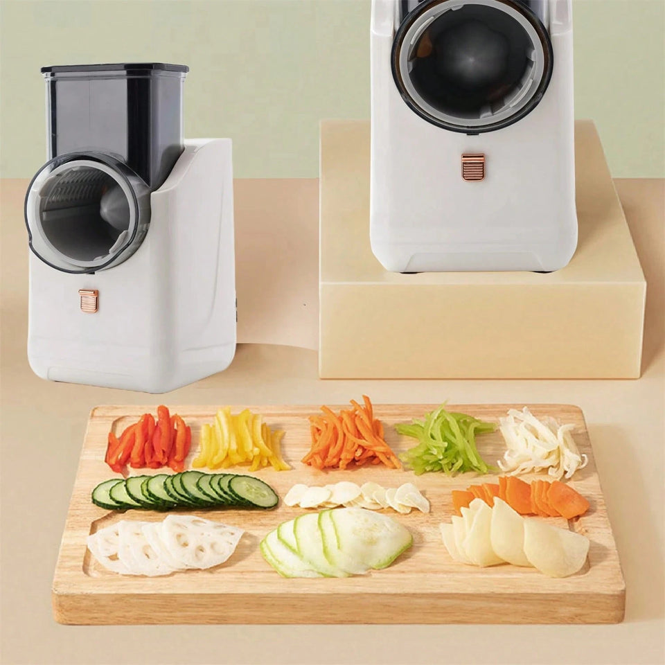 Cortador de Verduras Eléctrico Multifuncional 6 en 1