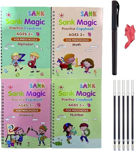CUADERNO   REUTILIZABLE  CALIGRAFIA X 8 UNIDADES