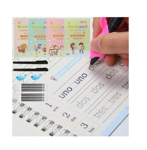 CUADERNO   REUTILIZABLE  CALIGRAFIA X 8 UNIDADES