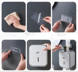 soporte de papel higiénico con almacenamiento