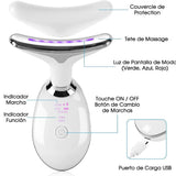 Masajeador Facial y de Cuello con Luz LED