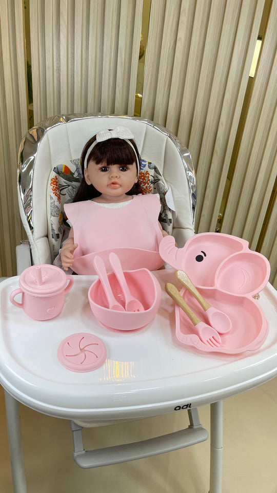 Set de Alimentación Infantil de Silicona 10 Piezas