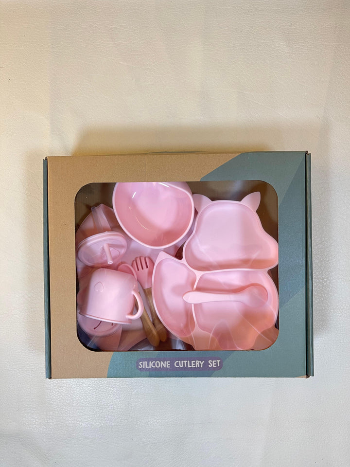 Set de Alimentación Infantil de Silicona 10 Piezas