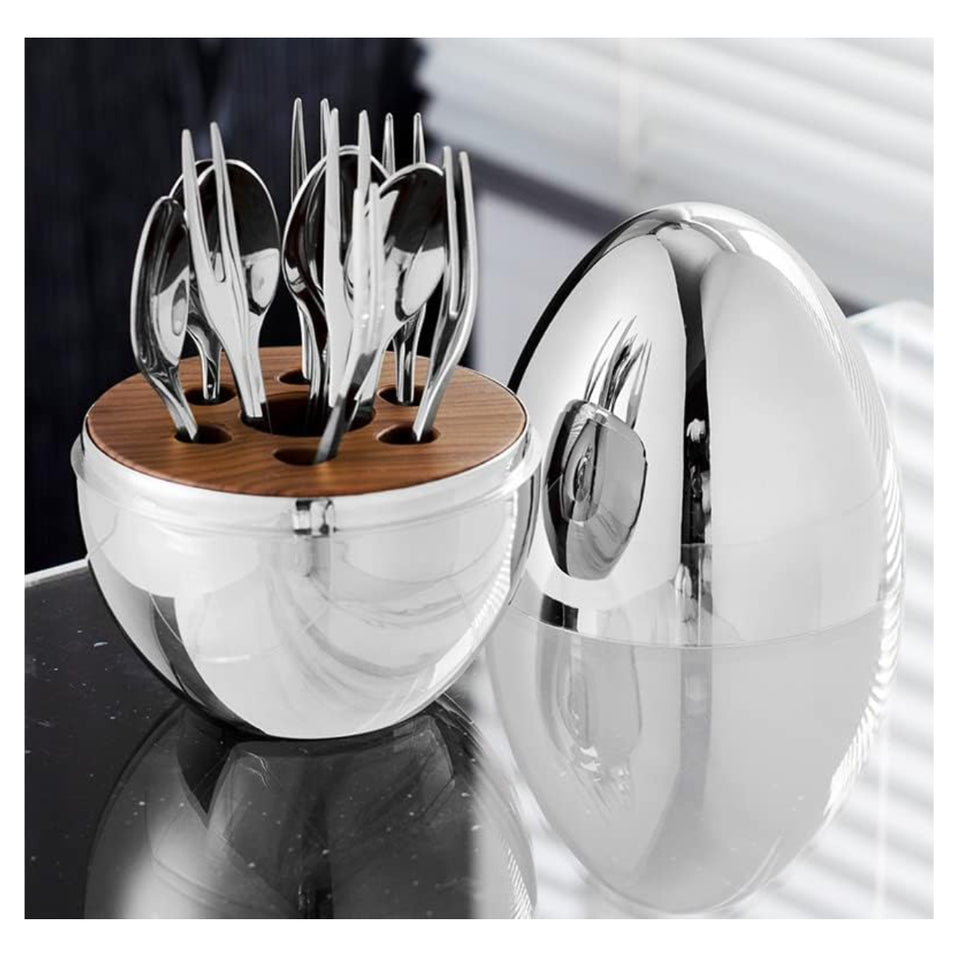 Juego Cubiertos De 24 Piezas Base Huevo