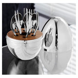 Juego Cubiertos De 24 Piezas Base Huevo