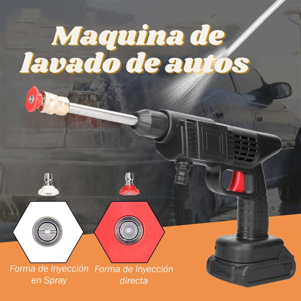 combo Hidrolavadora Inalámbrica 48V + Aspiradora Portátil