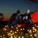 LUCES SOLAR EXTERIOR BOMBONES X 2