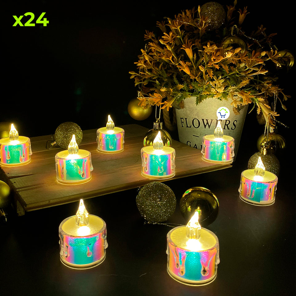 Velas Led Pequeñas para Navidad