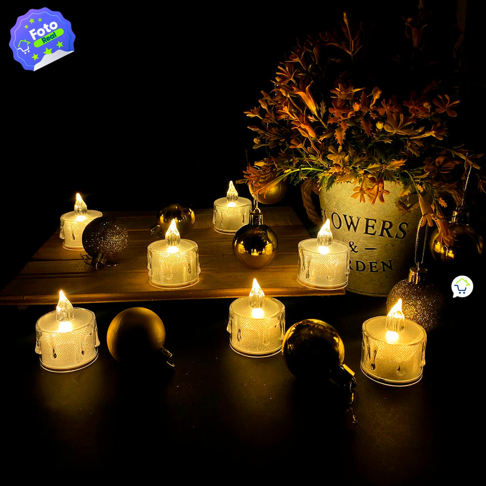 Velas Led Pequeñas para Navidad