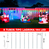 Luces Led Lagrima 30 Cm Meteoro