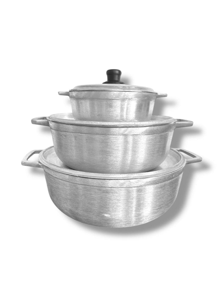 Combo de Calderos en Aluminio de Alta Calidad