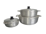 Combo de Calderos en Aluminio de Alta Calidad