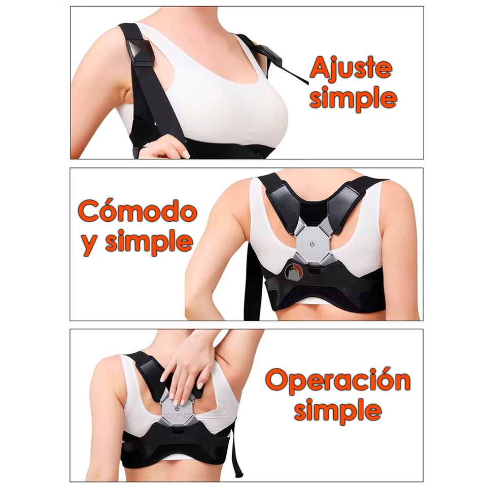 Corrector de Postura Inteligente con Vibración – Unisex