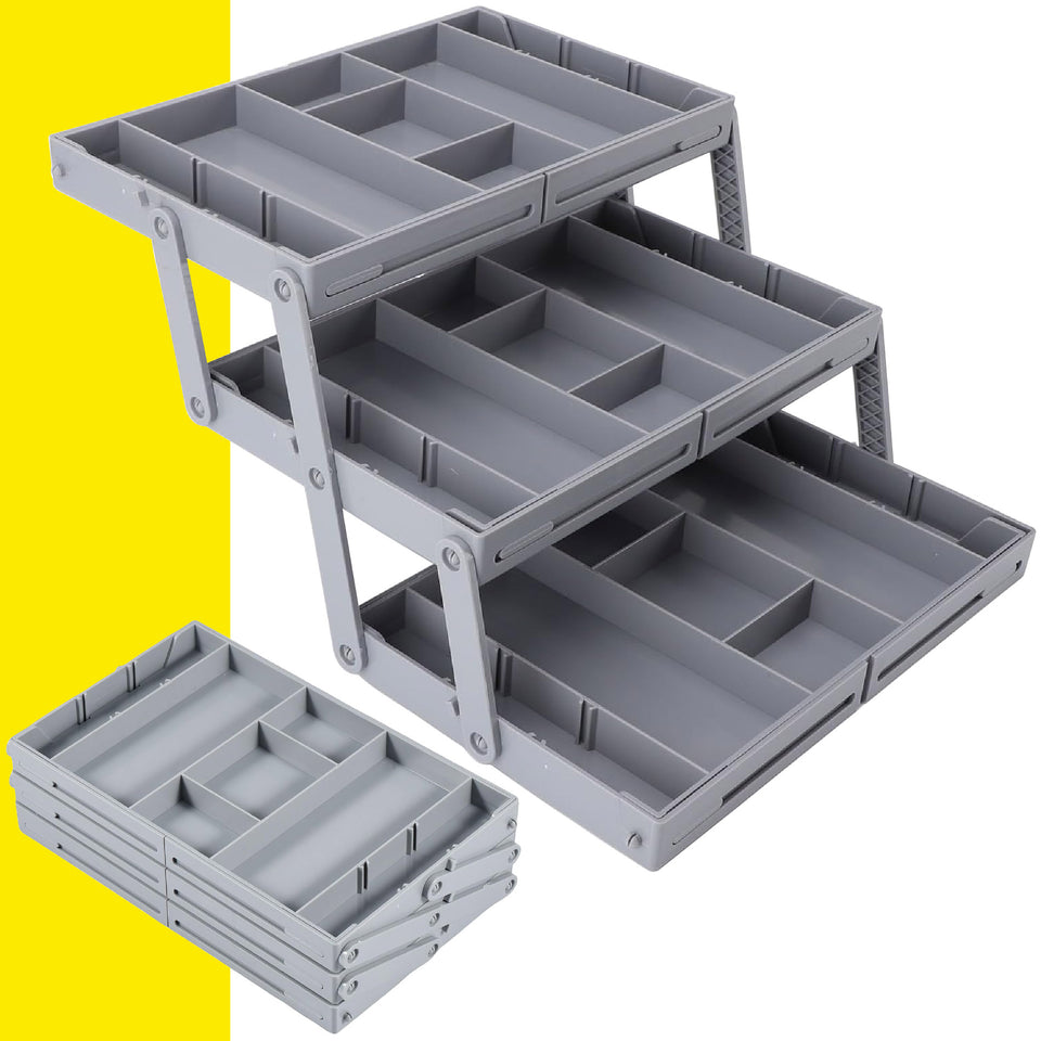 Organizador de cajones expandible 3 niveles