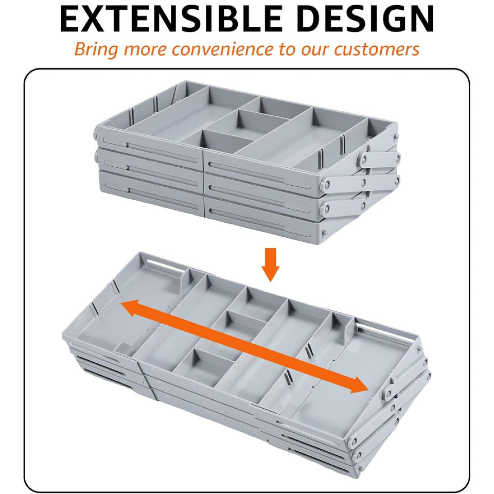 Organizador de cajones expandible 3 niveles