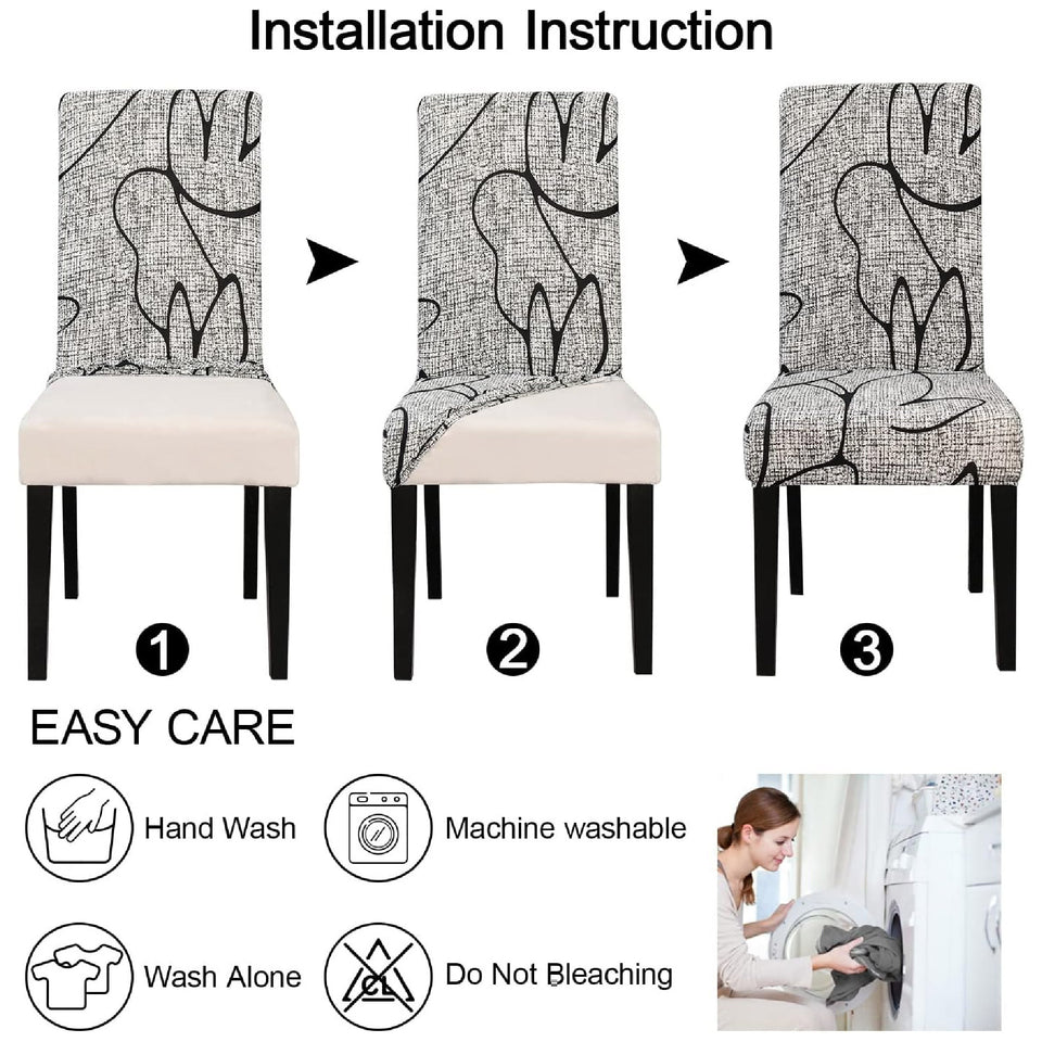 Forro Protector Individual para Silla de Comedor