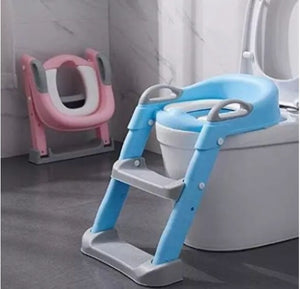 Asiento de Inodoro Infantil con Escalera