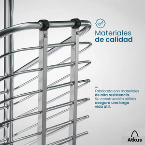 CARRITO DE COMPRAS PLEGABLE 8 RUEDAS