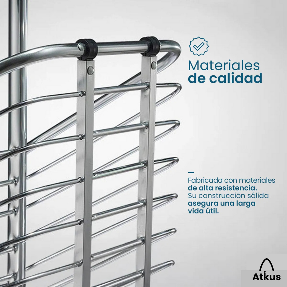 CARRITO DE COMPRAS PLEGABLE 8 RUEDAS