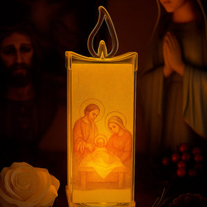 VELAS LED RELIGIOSAS X 4 UNIDADES