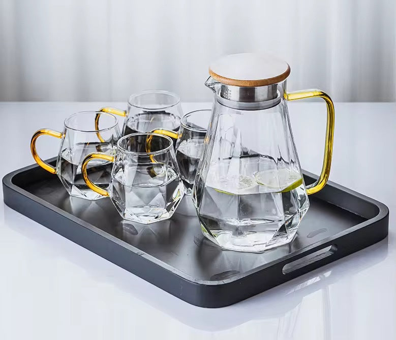 SET JARRA CON 4 TAZAS GLINS