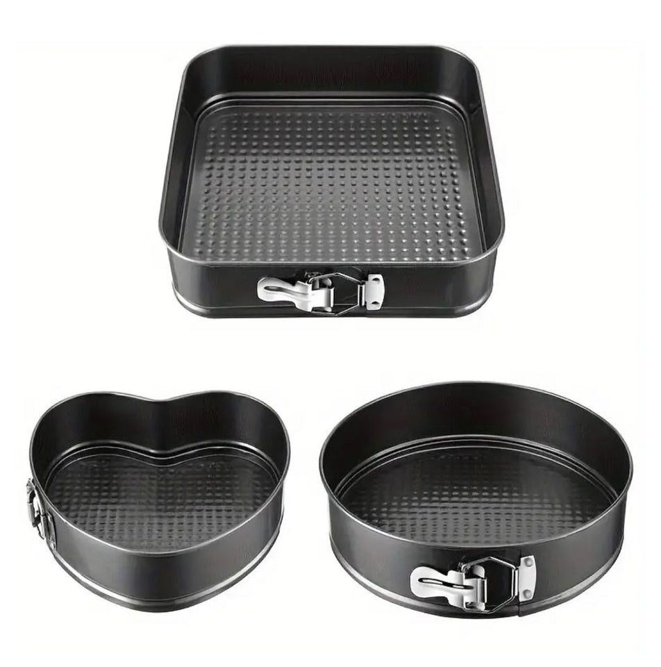 SET MOLDES PASTELERIA ANTIADHERENTE
