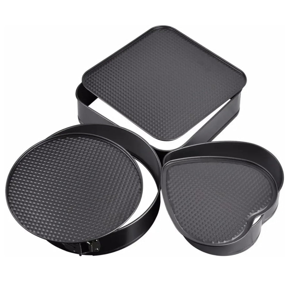 SET MOLDES PASTELERIA ANTIADHERENTE