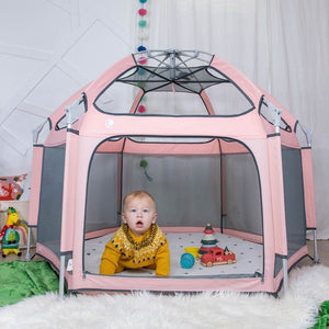 Corral Versátil y Portátil para Bebés