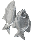 Bandeja para Servir en Forma de Pescado de Aluminio