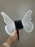 Lámpara Solar Decorativa en Forma de Mariposa