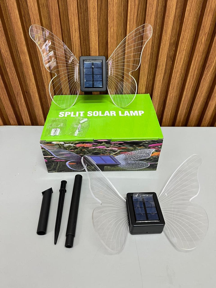 Lámpara Solar Decorativa en Forma de Mariposa