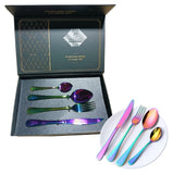 Cubiertos 24 Piezas, De Acero Inoxidable