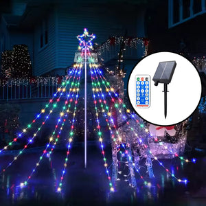 Cascada de Luces Estrella 3 Metros