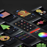 Cortina Led Smart Usb Control Y App 2x2m