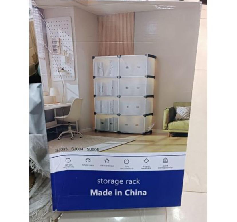 Organizador Estantería 8 Puestos