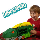 Camión Grúa en Forma de Dinosaurio