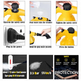 Limpiador a Vapor Portátil 1000W Multiusos de Alta Presión