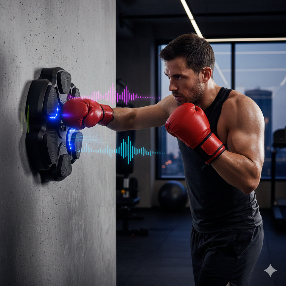 BOXEADOR RECARGABLE BOXEO MUSIC