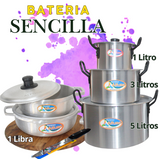 Combo de Ollas y Calderos en Aluminio