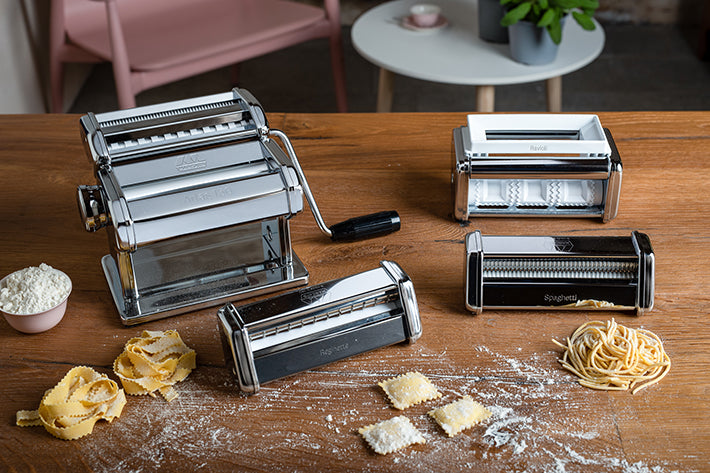 Máquina para Hacer Pasta en Acero Inoxidable