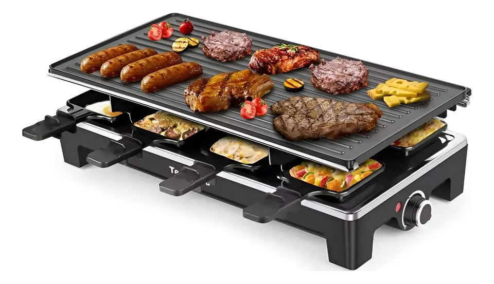 Parrilla Eléctrica Sokany 2 en 1 Multifuncional