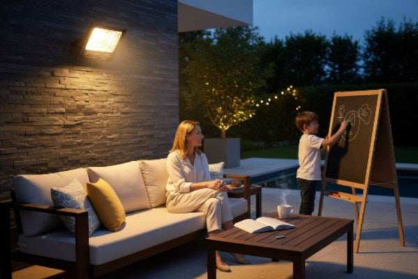 Panel Solar 200W con Luz LED