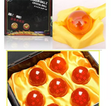 Set de 7 Esferas del Dragón Dragon Ball Z de Cristal con Estuche Premium