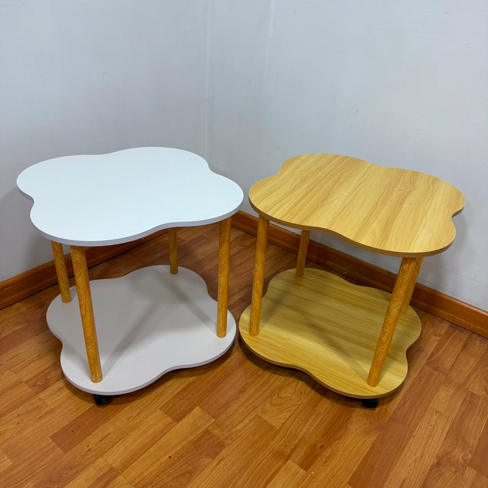 MESA AUXILIAR DE CENTRO EN FORMA DE FLOR