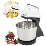 Batidora Electrica con Bowl de Acero Inoxidable