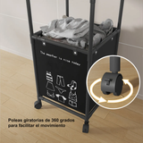 Estante Almacenamiento Cesto Ropa Sucia