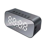 Parlante Despertador Multifuncional con Pantalla LED Espejo