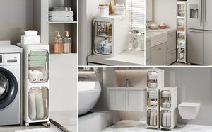 Organizador Desarmable  Con Ruedas De 4 Niveles